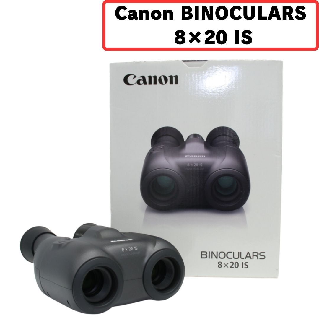 Canon 防振双眼鏡 8×20 IS BINOCULARS 倍率8倍 【非常に良い】 - メルカリ