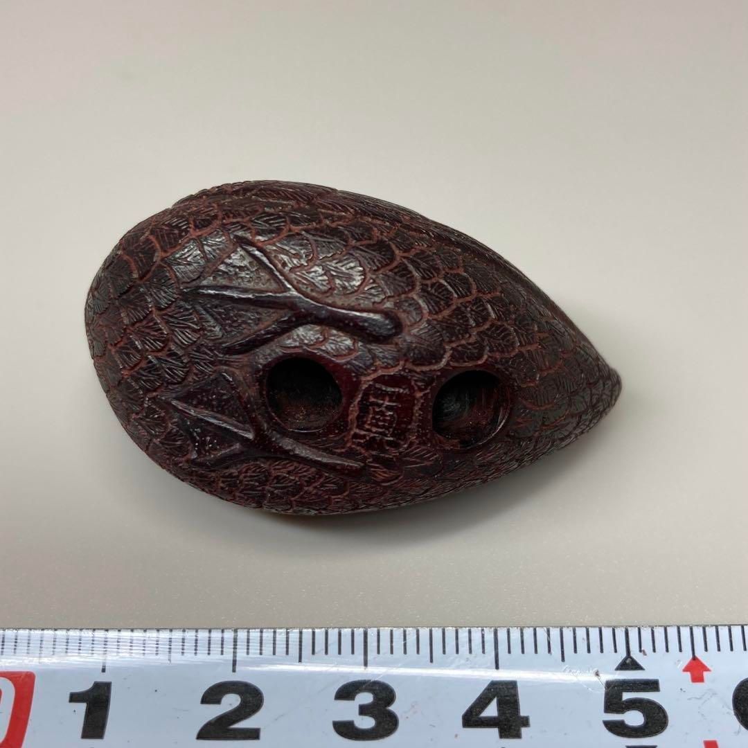 在銘「一真」和田一真　根付　共箱　16g  本Y6-0115☆トコチ 在銘「一真」和田一真 根付 共箱 16g 本Y6-0115☆トコチ