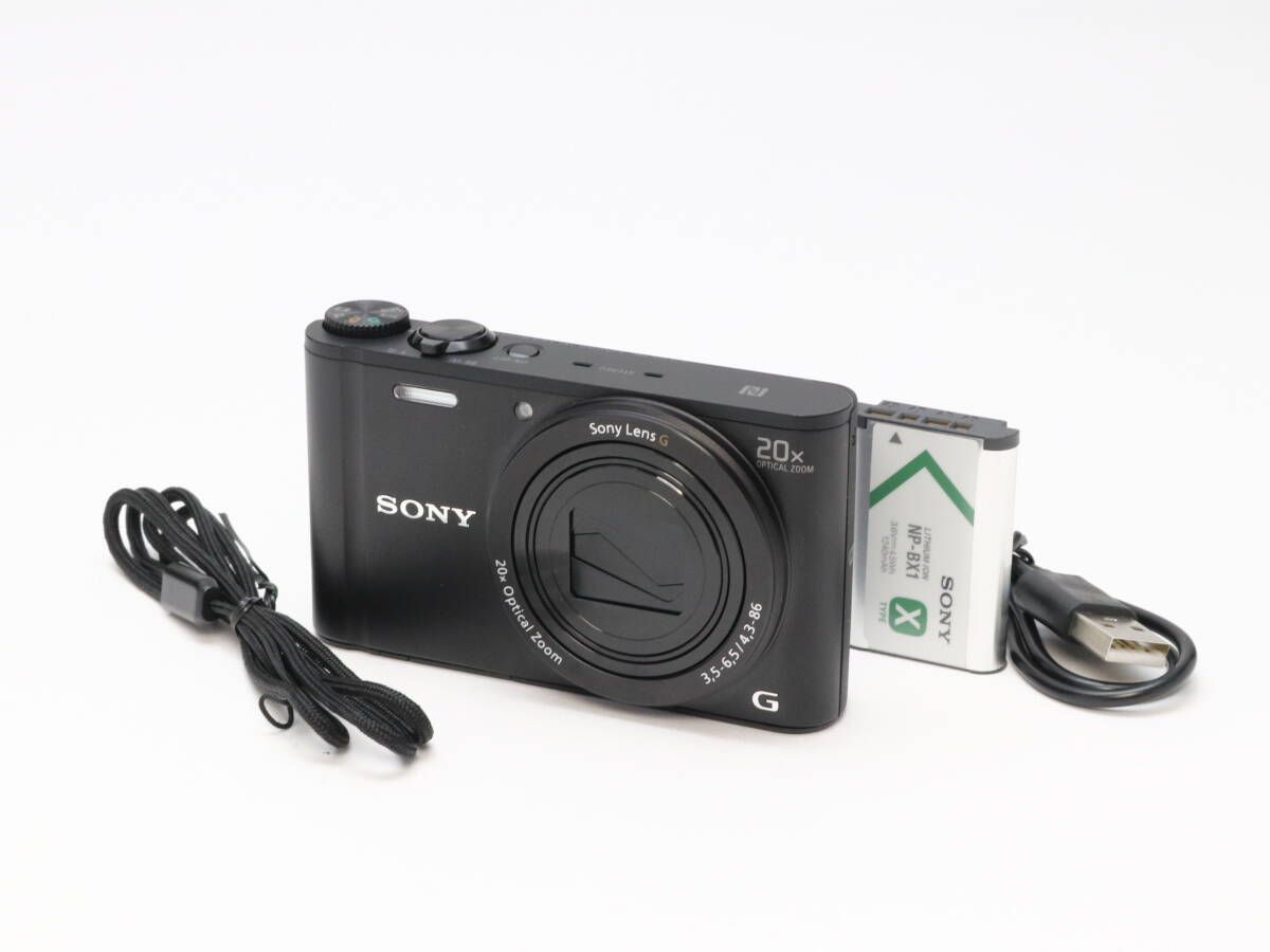 A SONY ソニー Cyber-shot WX350 ブラック 初期不良返品対応 66-96