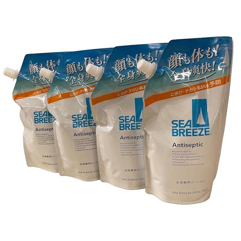 【送込・5個セット】シーブリーズ　全身薬用ローション　つめかえ用　７００ｍＬ 3個ファイントゥデイ シーブリーズ アンティセプティック f 全身薬用