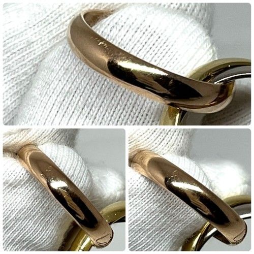 CARTIER カルティエ トリニティ リング クラシック B4236447 750YG  