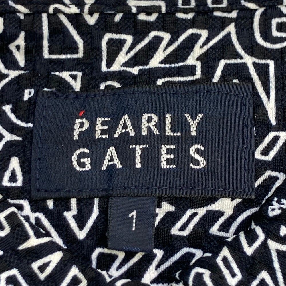 サイズ：1 PEARLY GATES パーリーゲイツ 半袖ポロシャツ ニコ
