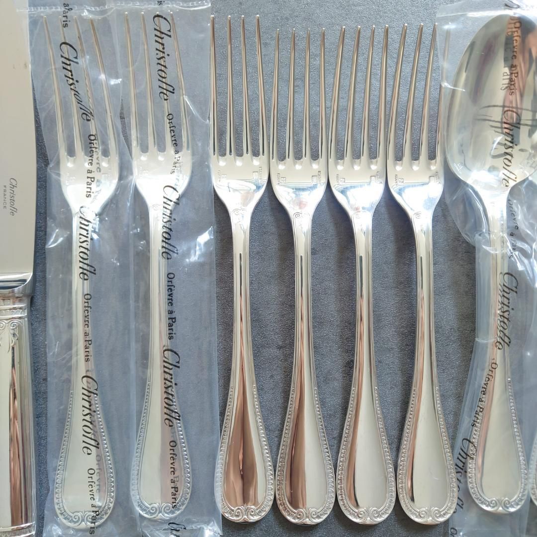 クリストフル　マルリー　スタンダードフォーク　新品　未開封 クリストフル マルリー 0038 ケーキフォーク 046 | ブランド洋食器専門
