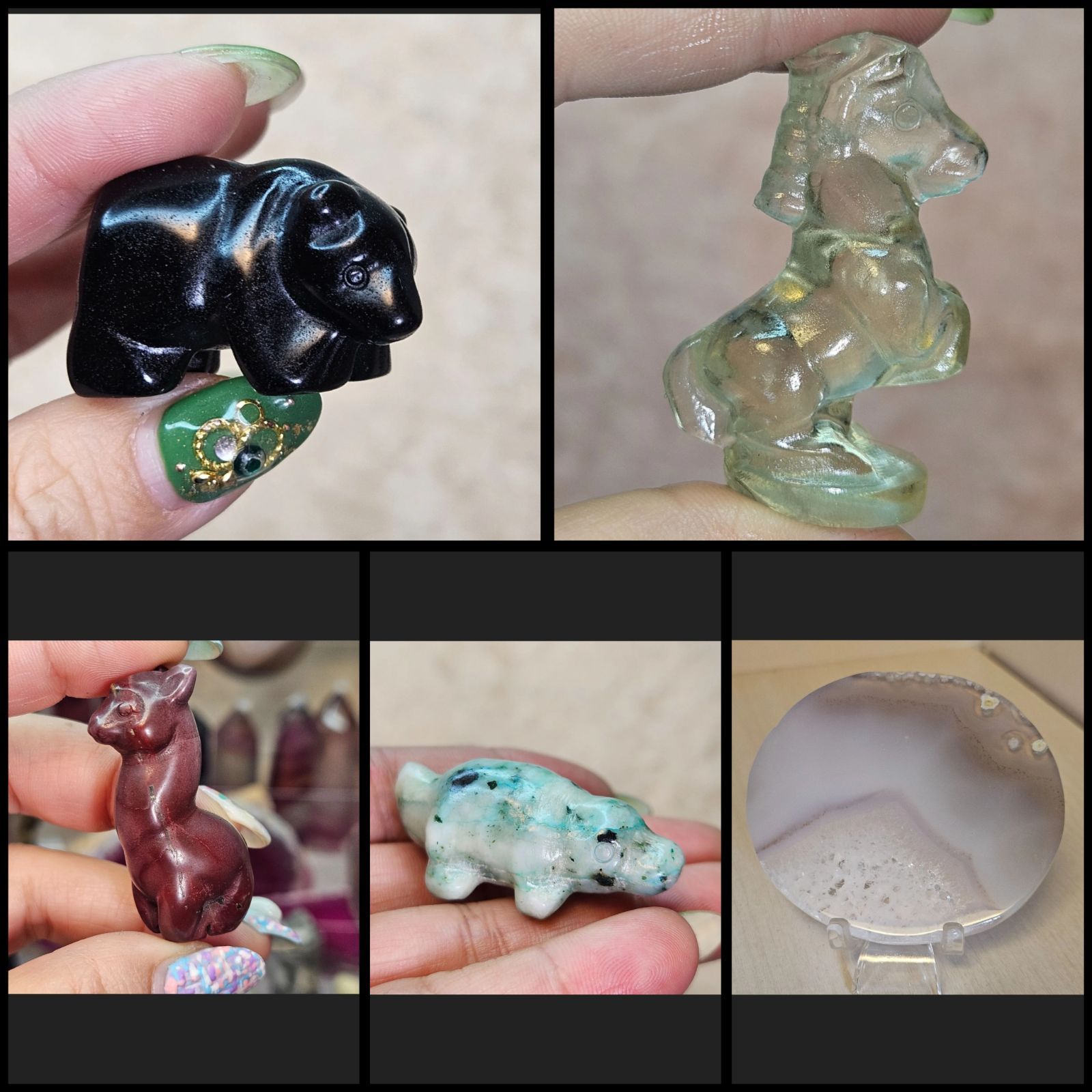 はくとん様❤️おまとめ専用ページです。10/14まで♡ ✨やよい様✨おまとめ専用ページ✨ アゲートスライス 天然石