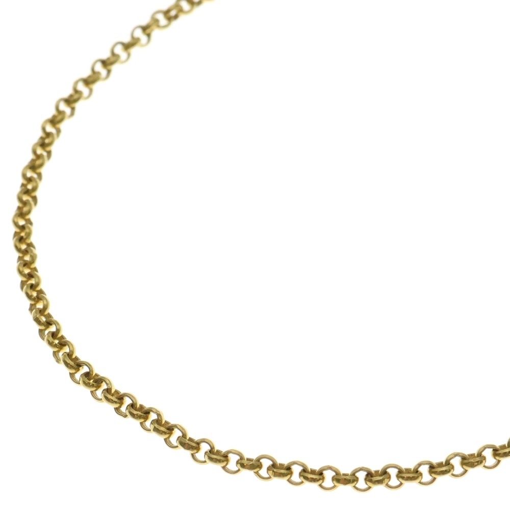 CHROME HEARTS (クロムハーツ) 22K OLD NECKCHAIN R16 ロールチェーン