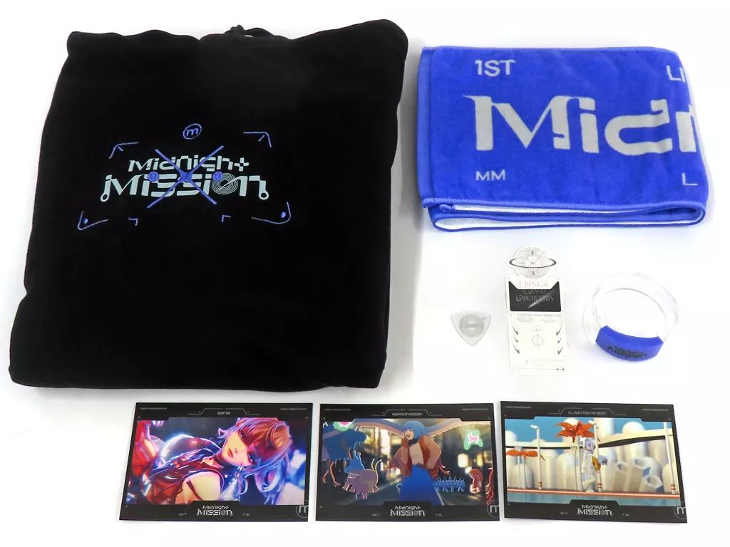 グッズセット ロゴ GALAXY SET パーカー Lサイズ バーチャルYouTuber ホロライブ Midnight Grand Orchestra 1st LIVE Midnight Mission