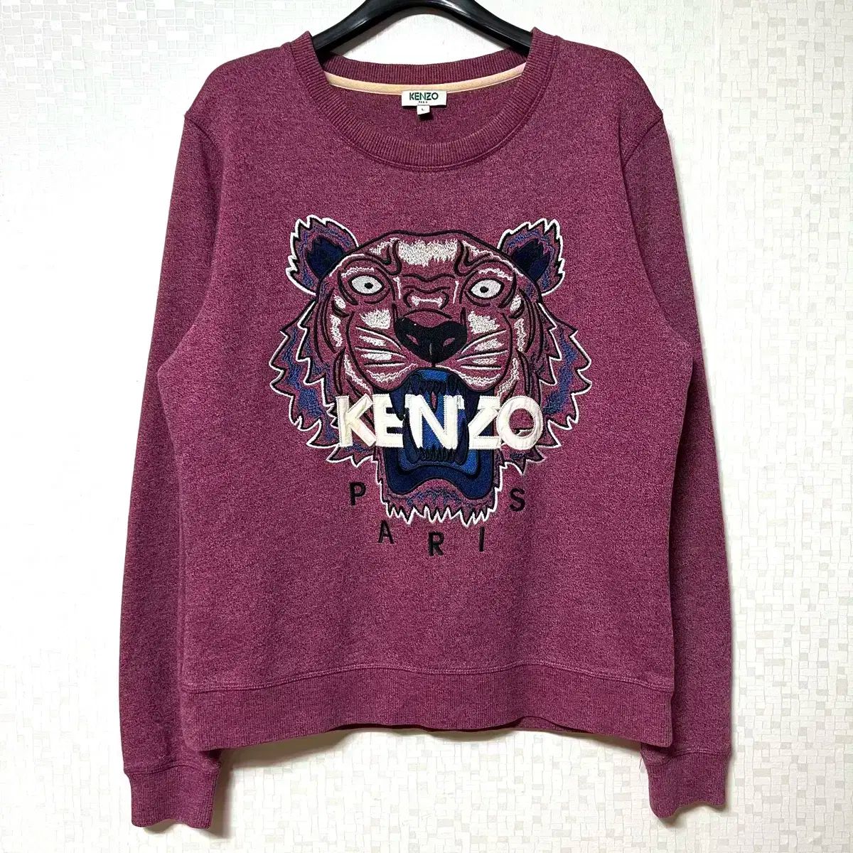 KENZO レディースM トレーナー L 100 KENZO(ケンゾー) レディース ビックロゴ トレーナー kenzo