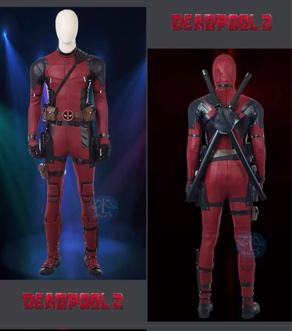 デッドプール コスプレ マスク 靴付き フルセット デッドプール3