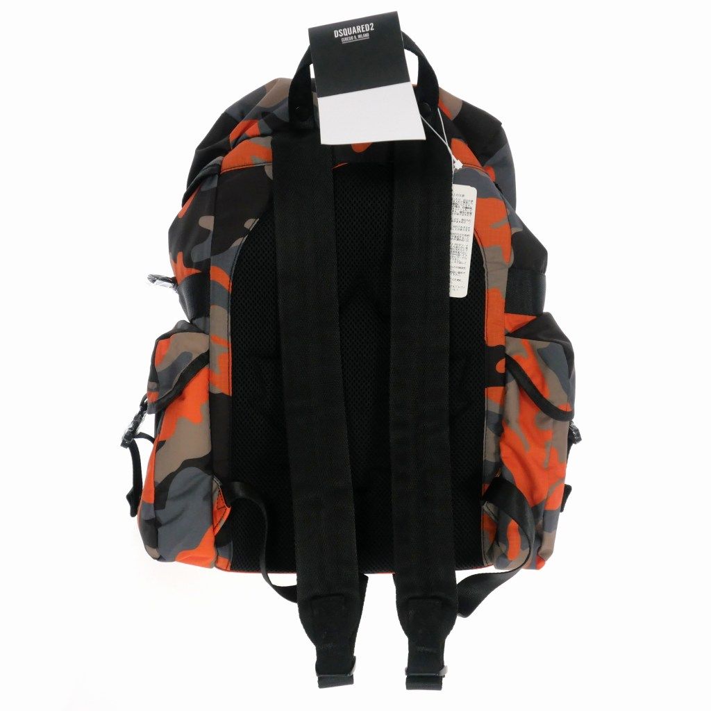 ディースクエアード DSQUARED2 22AW CERESIO 9 CAMO BACKPACK