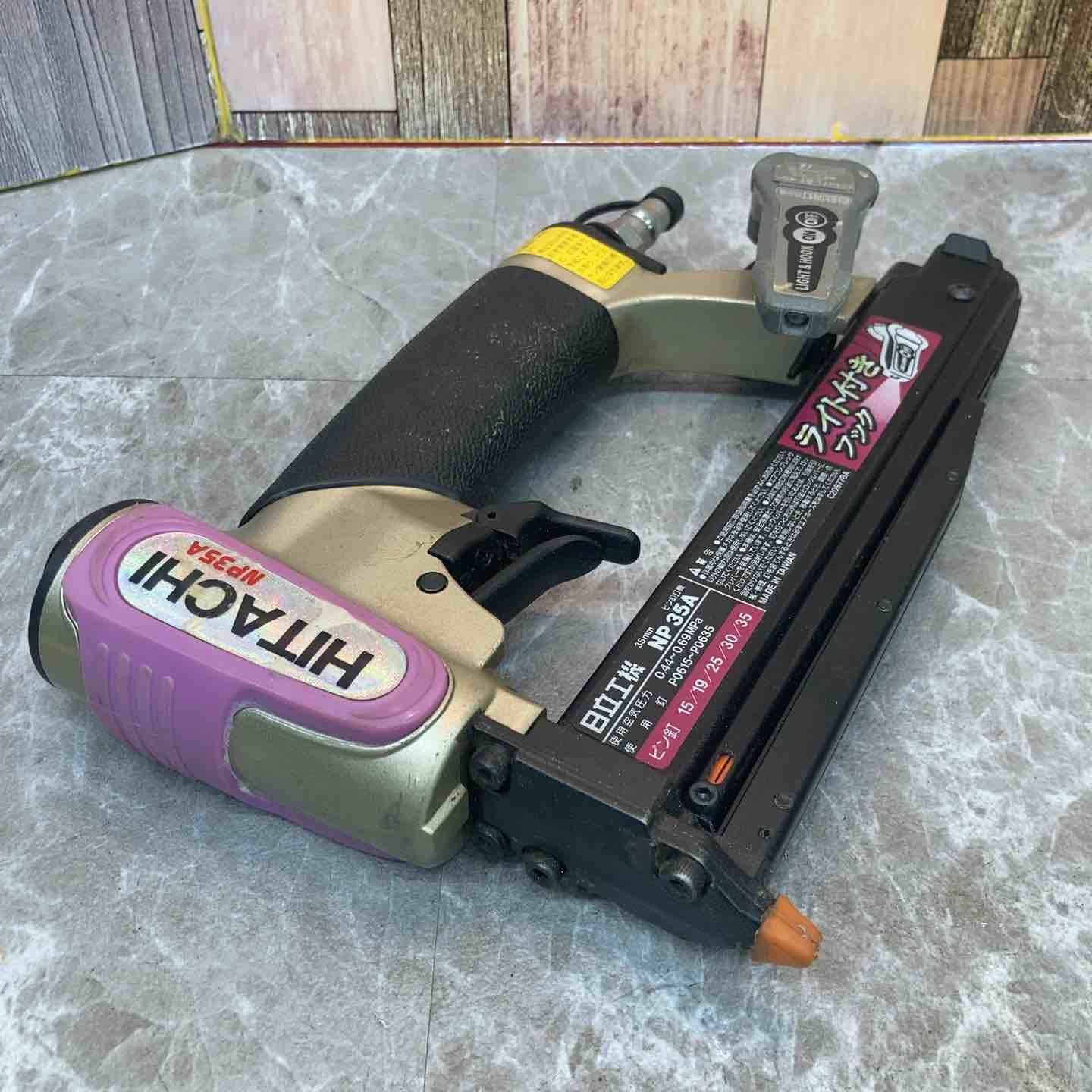 中古品○日立工機常圧ピンネイラNP35A※オマケ付○C○ITGBRT112FEO