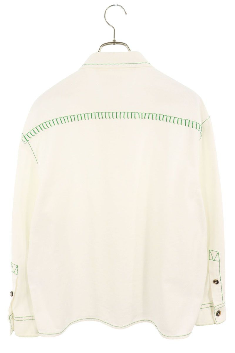 ボッテガヴェネタ サイズ:48 687766 VF4T0 カラーステッチ長袖シャツ