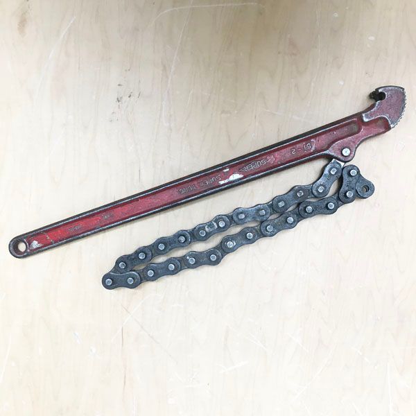 スーパーツール/SUPER TOOL チェーンレンチ スーパートング 全長