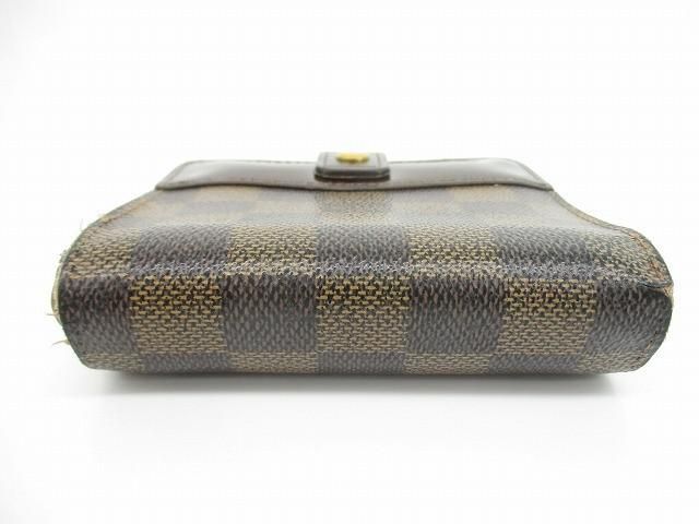 訳あり　ルイヴィトンダミエ•コンパクトジップ　二つ折り財布N61668 楽天市場】【財布】LOUIS VUITTON ルイ ヴィトン ダミエ