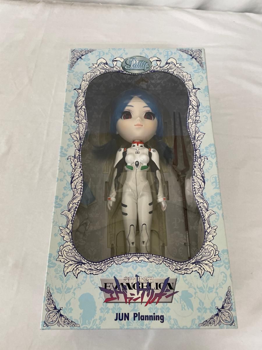 完全未開封】EVA STORE メモリアルクリスタル 綾波レイ 修正台座付き