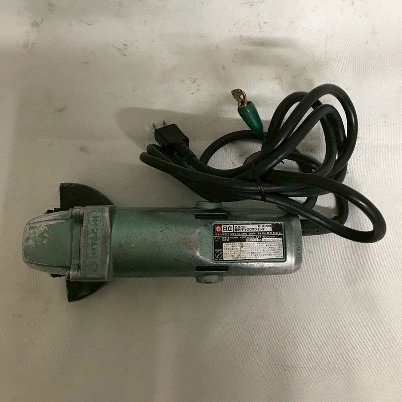 北見市発】ヒタチ HITACHI 日立 100㎜電気ディスクグラインダ