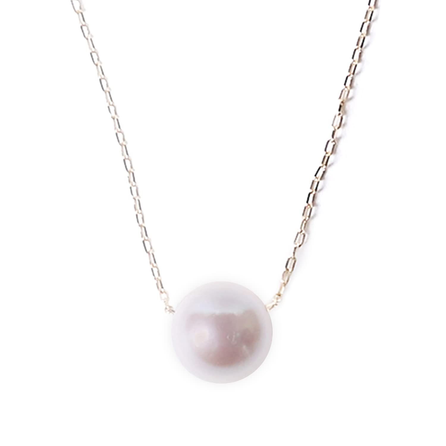 Atelier Rametto パールペンダント アコヤ真珠 7.5mm 5.0mm 4.5mm 4.0mm 3.5mm ダイヤモンド ボックスかわいい リボン 清楚 上品 エレガント パーティー 入学式 7.0mm