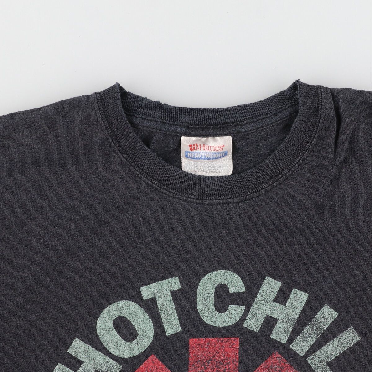 古着 00年代 ヘインズ Hanes HEAVYWEIGHT RED HOT CHILI PEPPERS レッドホットチリペッパーズ バンドTシャツ バンT メンズM /eaa456391