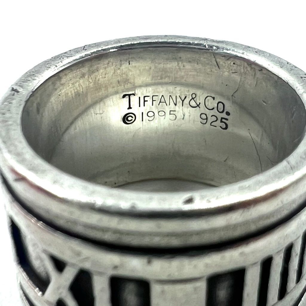 TIFFANY & CO. アトラス ワイド リング 指輪 9号 シルバー TIFFANY & CO. アトラス ワイド リング 指輪 9号 シルバー