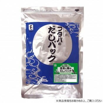 フタバ 昆布と鰹のだしパック 50g×20P ×6袋 6117