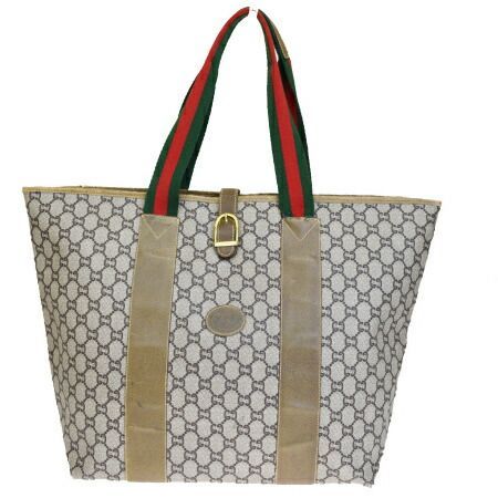 中美品 グッチプラス GUCCI PLUS シェリー トートバッグ 中美品 グッチプラス GUCCI PLUS シェリー トートバッグ