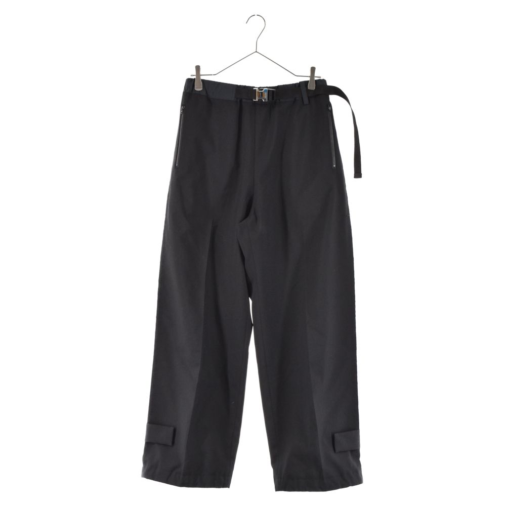 Sacai (サカイ) 22AW Suiting Pants スイッチングパンツ 22-02810M ブラック - メルカリ