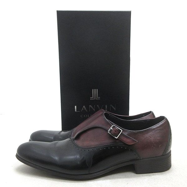 お値下げ中！LANVIN ブラック ビジネスシューズ 革靴 26cm お値下げ中！LANVIN ブラック ビジネスシューズ 革靴 26cm