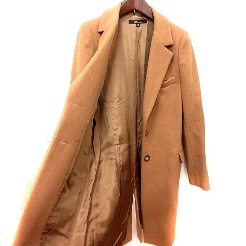 Flammeum フラミューム チェスターコート フラミューム Flammeum チェスターコート 総裏地 38 キャメル