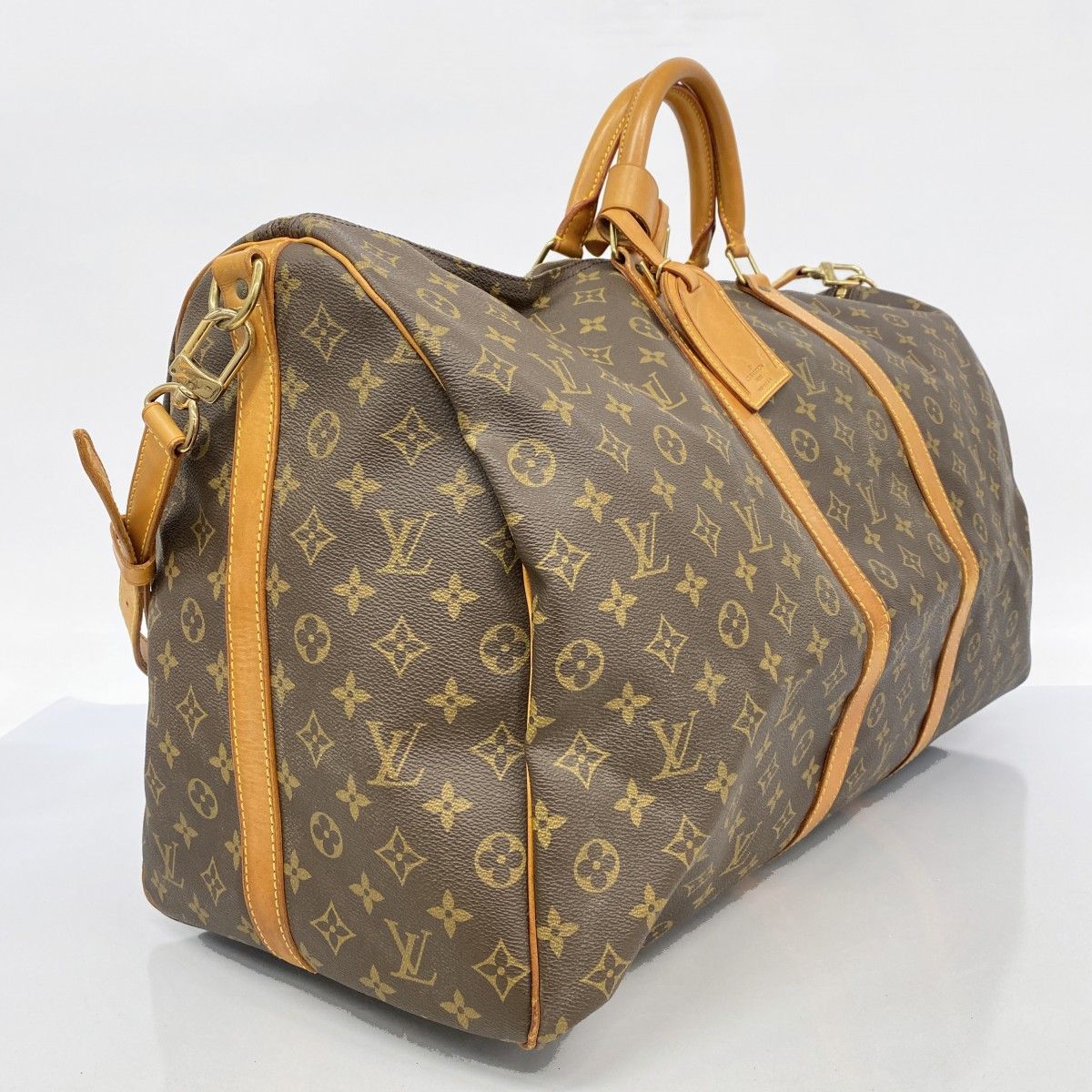 5id4913-h ルイヴィトン ボストンバッグ モノグラム キーポルバンドリエール60 M41412 ブラウン メンズ レディース ユニセックス