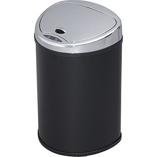 3 ブラック_48L アイリスプラザ ゴミ箱 センサー付き 48L 自動開閉 キッチン 生ゴミ ふた付き 45リットルゴミ袋対応 ブラック