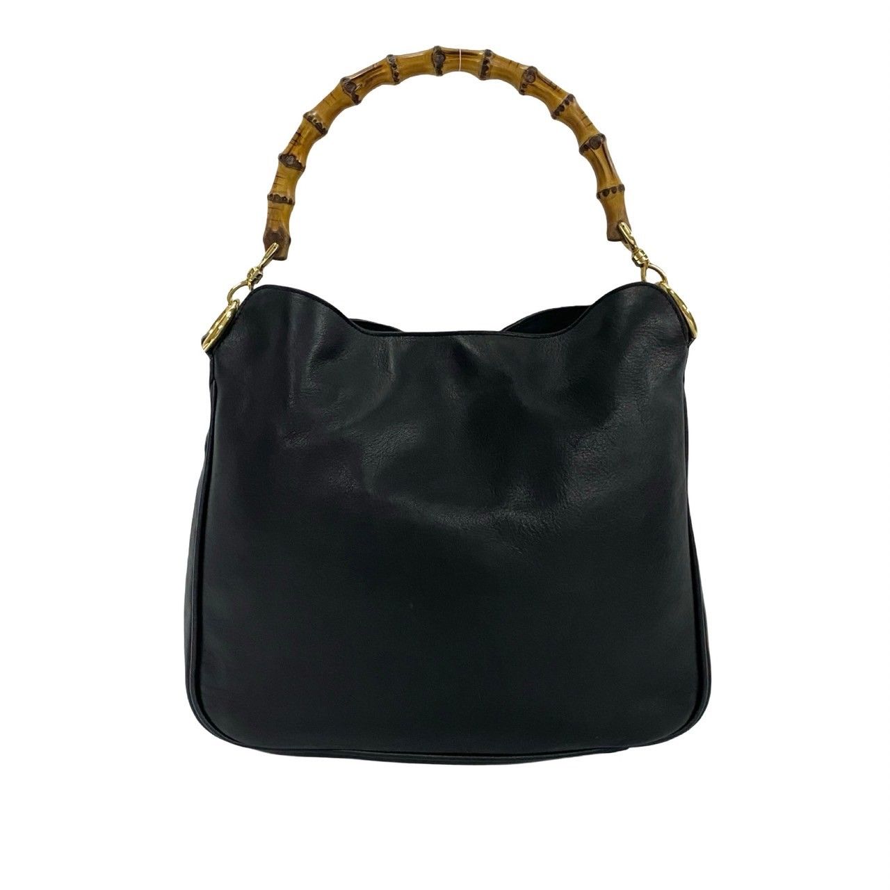 極 美品 希少品 GUCCI グッチ バンブー レザー 本革 2way ハンドバッグ  