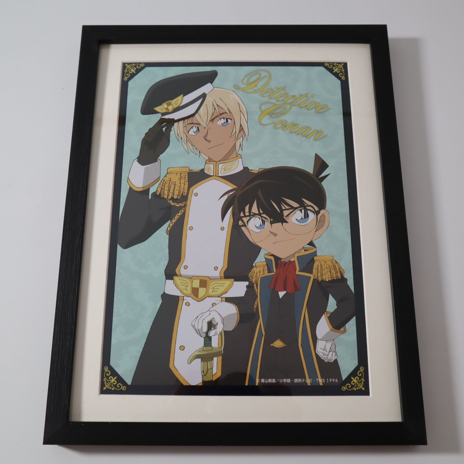 コナン&安室 顔入アート S賞 名探偵コナン S賞 額入りアート コナン&安室 - メルカリ