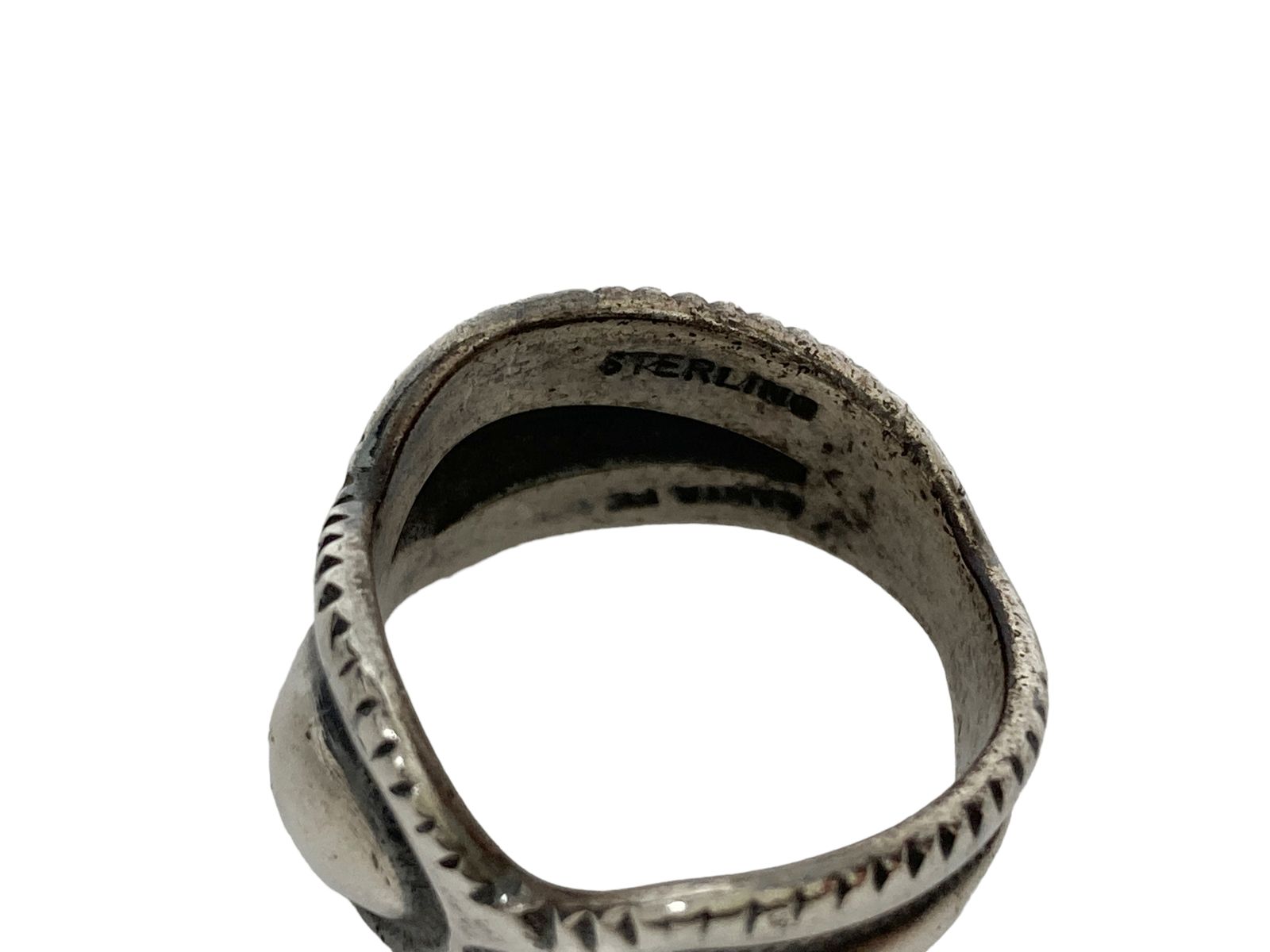 コディサンダーソン　シルバーリング　NAVAJO ナバホ 新品 コディ サンダーソン／Cody Sanderson リング 16号