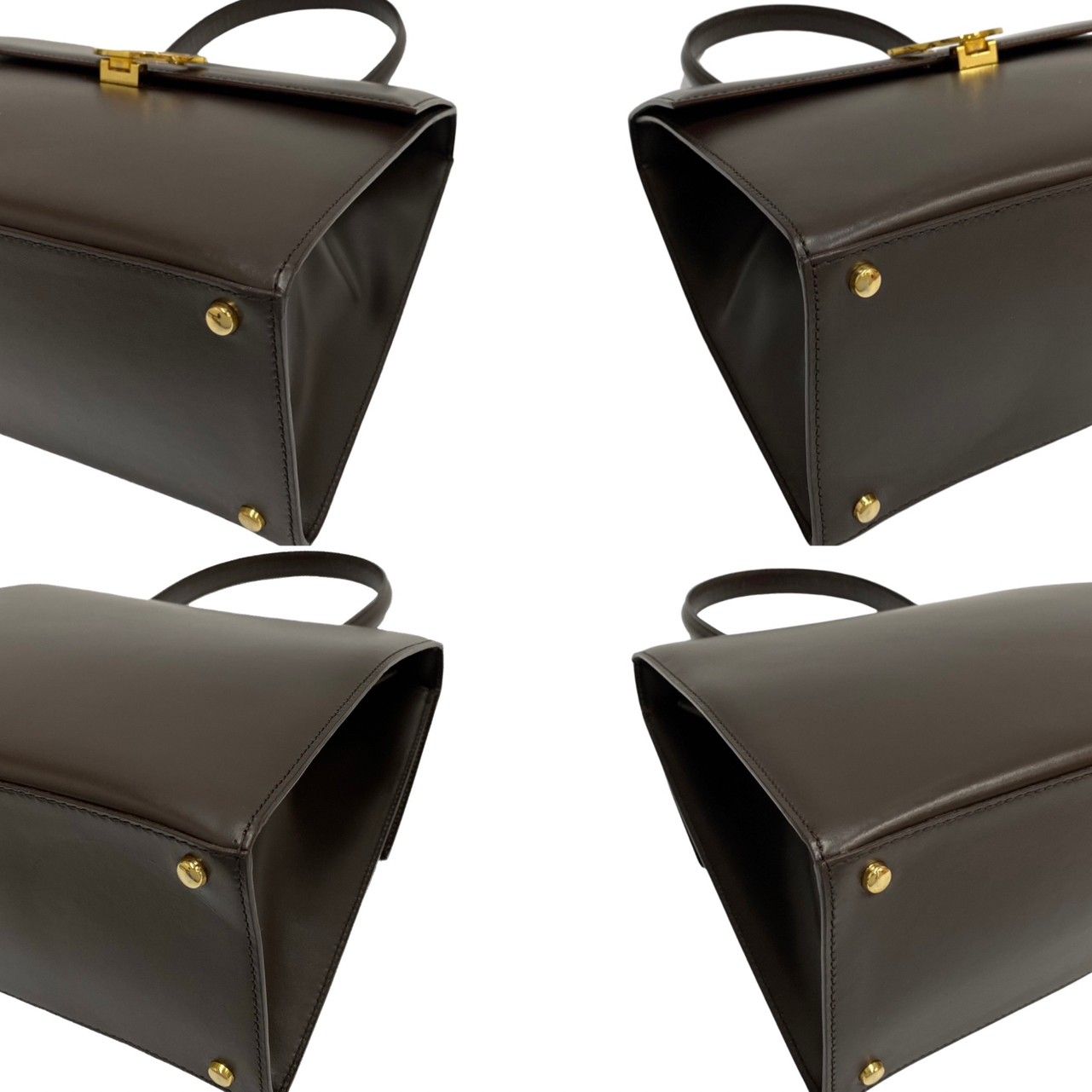 未使用保管品 保存袋付 CELINE セリーヌ サークルロゴ 金具 レザー 2way ショルダーバッグ ハンドバッグ ミニ トートバッグ ブラウン 78911 未使用保管品 保存袋付 CELINE セリーヌ サークルロゴ 金具 レザー