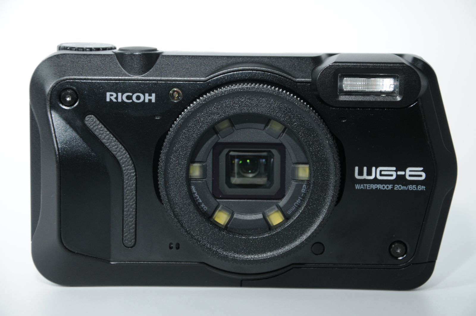 RICOH WG-6 ブラック 本格防水カメラ 20メートル防水 耐衝撃 防塵