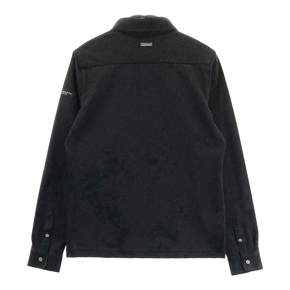 St Andrews レディース長袖ポロシャツ S ブラック サイズ：S ST ANDREWS セントアンドリュース 長袖ポロシャツ