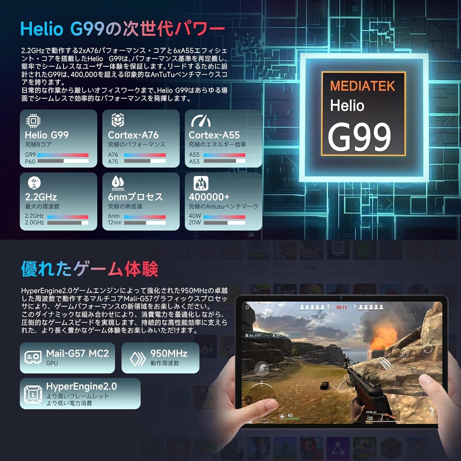 専用ケース付属！✨美品✨最新版11インチタブレット✨ BMAX I11 Power 