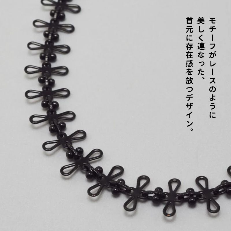 新品未使用Glossy/チョーカー/ レース/ ワンショル/ タイト/ テンプティング タイト チョーカー GOLDY ゴールディ 3231103