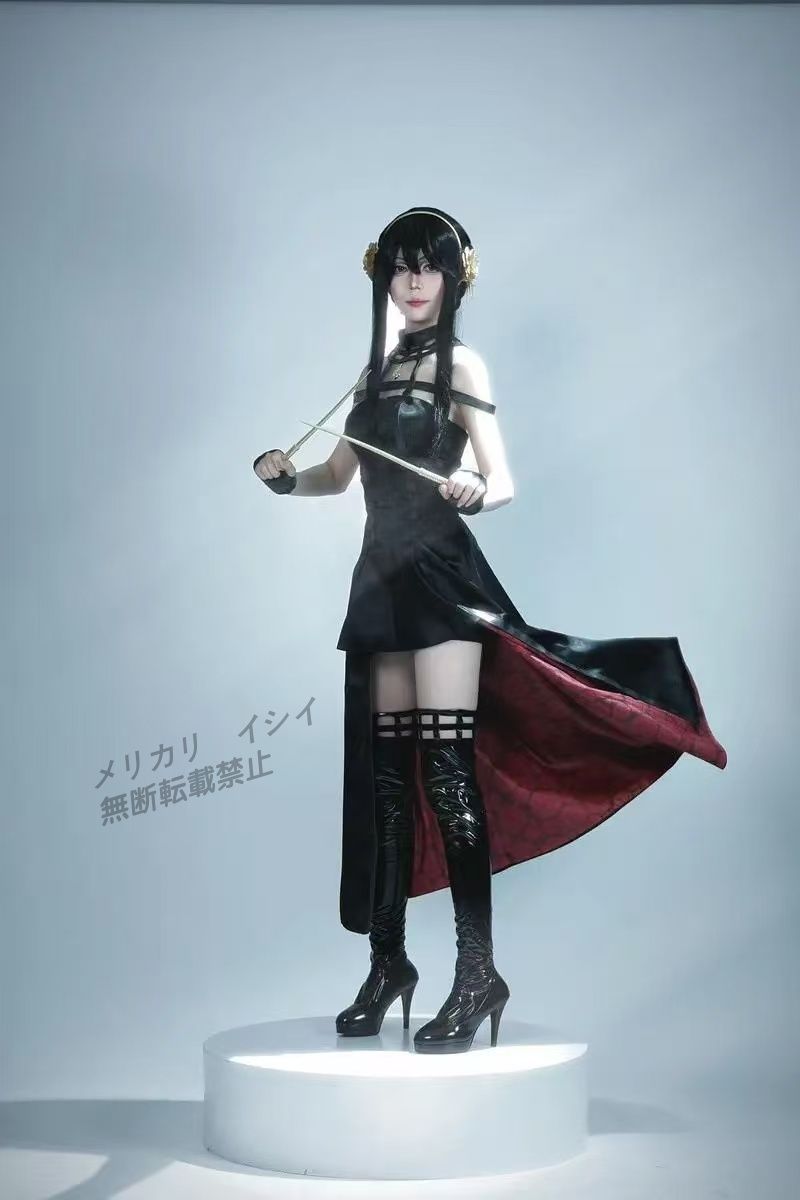 ウィッグ付き】スパイファミリー ヨル・フォージャー コスプレ