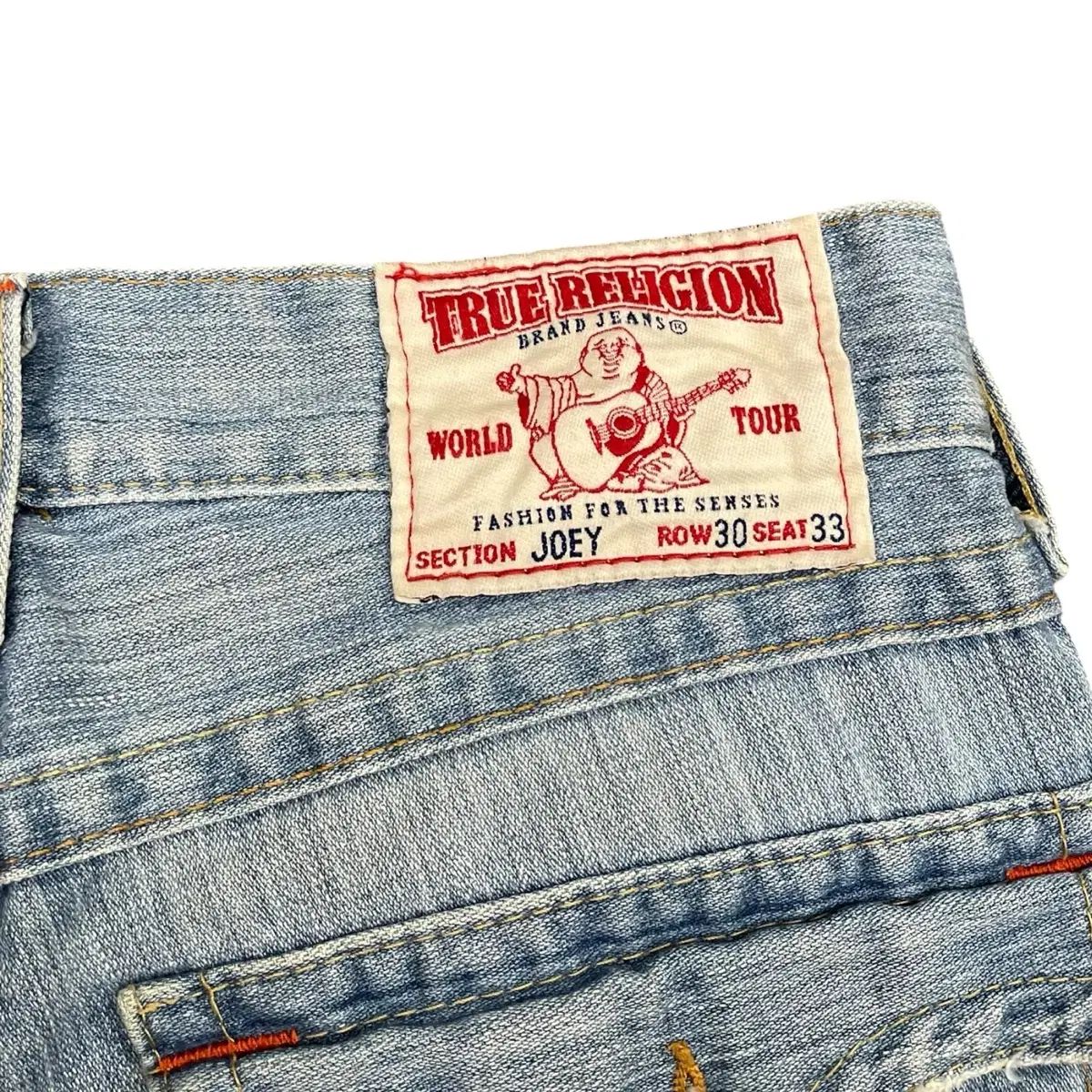 True Religion ブーツカットデニム ライトブルー True Religion - True Religion トゥルーレリジョン 503ブーツ