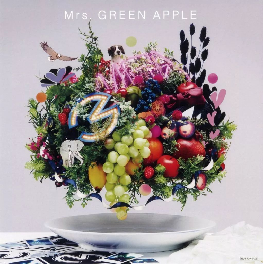 中古】紙製品 Mrs. GREEN APPLE メガジャケ 「CD 5 初回限定盤/通常盤