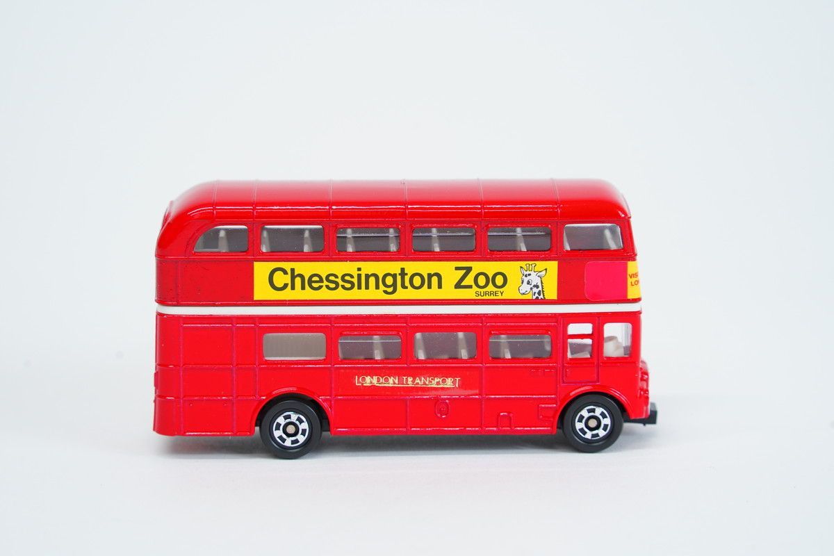 激レア‼️ロングトミカ ロンドンバスRM ルートマスター 特注ピンク