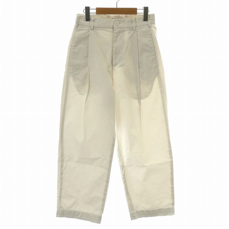 ★AMES-WORLDWIDE★NYLON WIDE PANTS IVORY★正規品/直送料込 AMES-WORLDWIDE(アメスワールドワイド)の商品一覧 - 海外通販のBUYMA