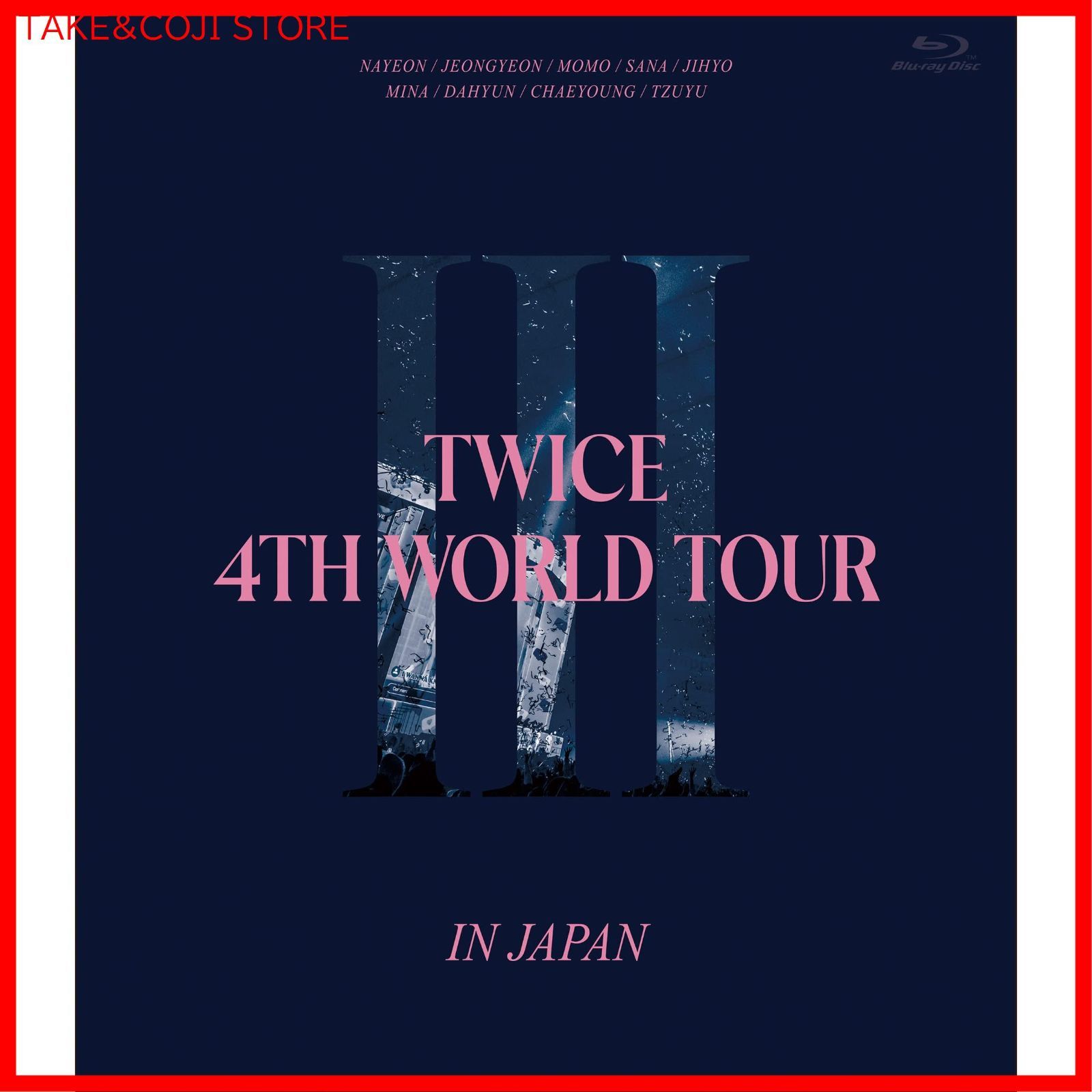 ジヒョ新品未開封】TWICE 4TH WORLD TOUR 'III' IN JAPAN (通常盤Blu-ray ...