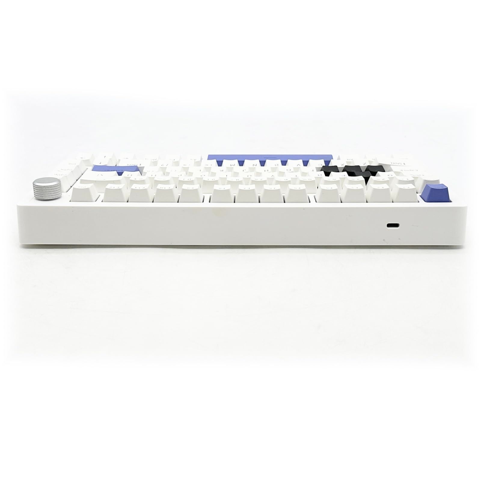 DrunkDeer A 75 ラピッドトリガー キーボード メカニカル 82キー PBTキーキャップ ホワイト 磁気スイッチ OEMプロファイル 1269