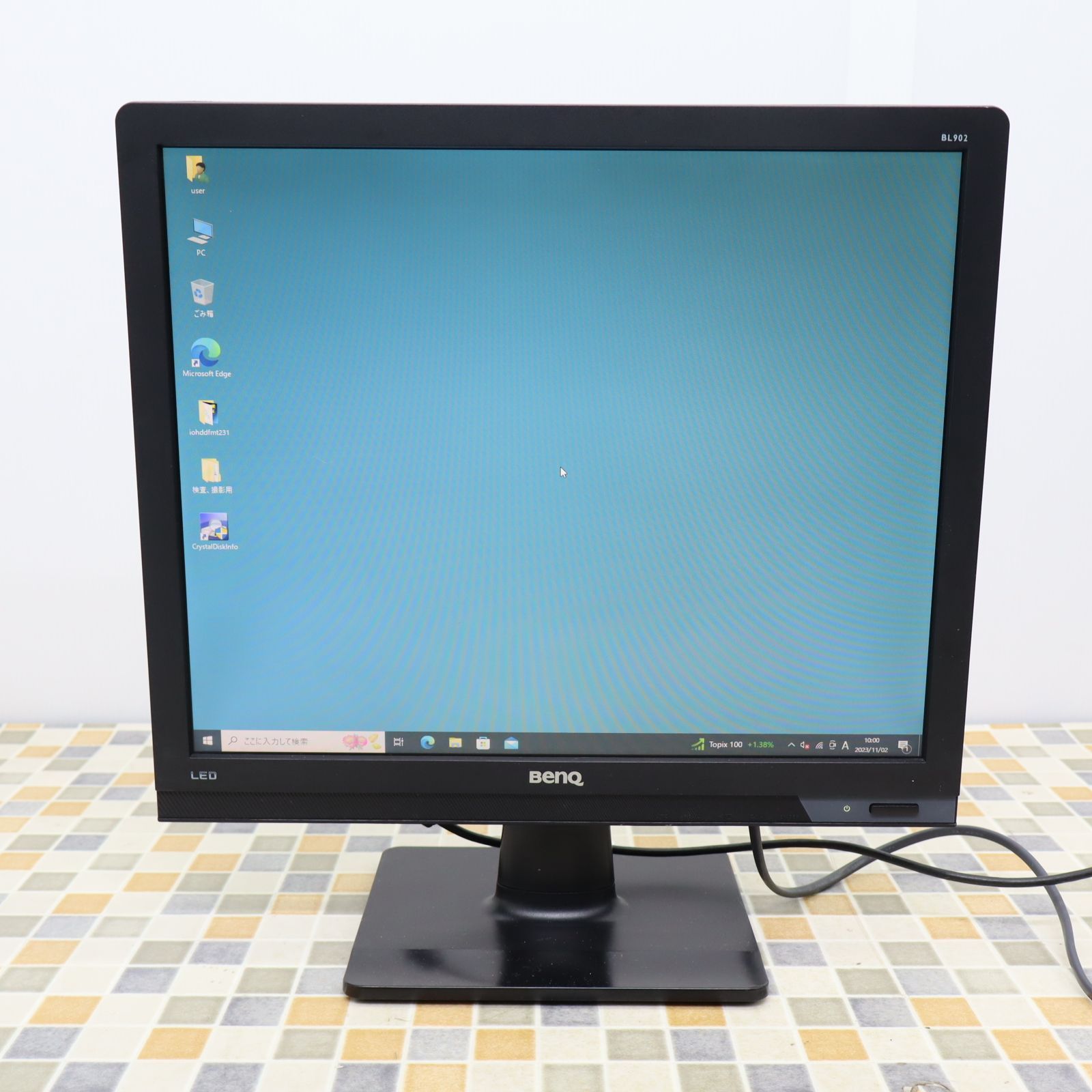 19型｜19インチ フルHD 液晶モニター｜BenQ ベンンキュー BL902M PCモニター｜ディスプレイ HDMI DVI-D D-SUB PC機器O4163