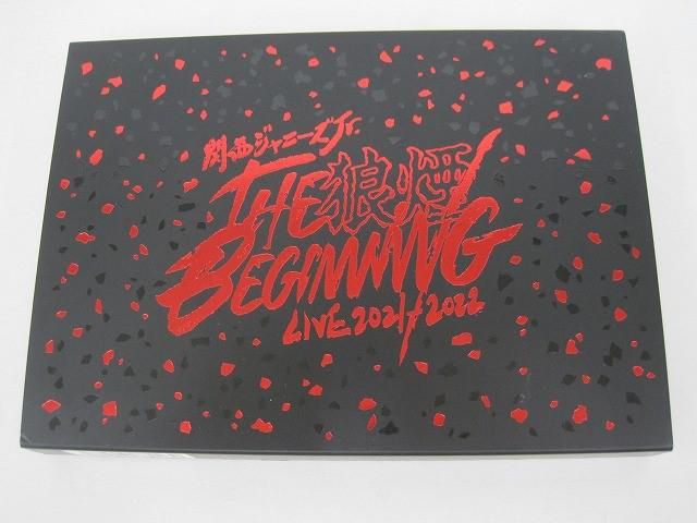 中古品 関西ジャニーズJr. DVD LIVE 2021-2022 THE BEGINNING