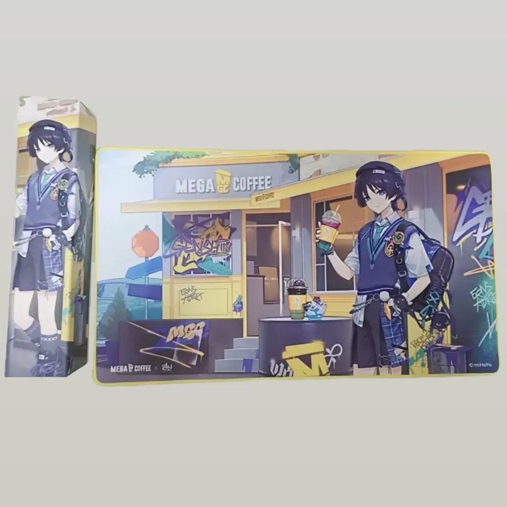 ラスト1点】原神 x メガコーヒー コラボグッズ 放浪者
