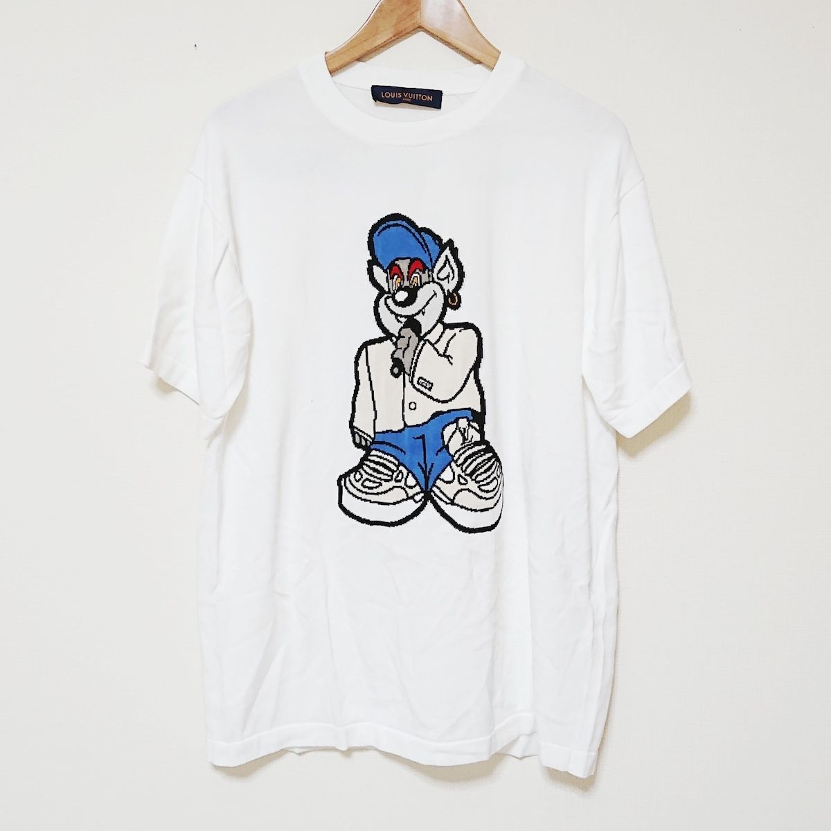 LOUIS VUITTON(ルイヴィトン) 半袖セーター サイズM メンズ - RM231M  