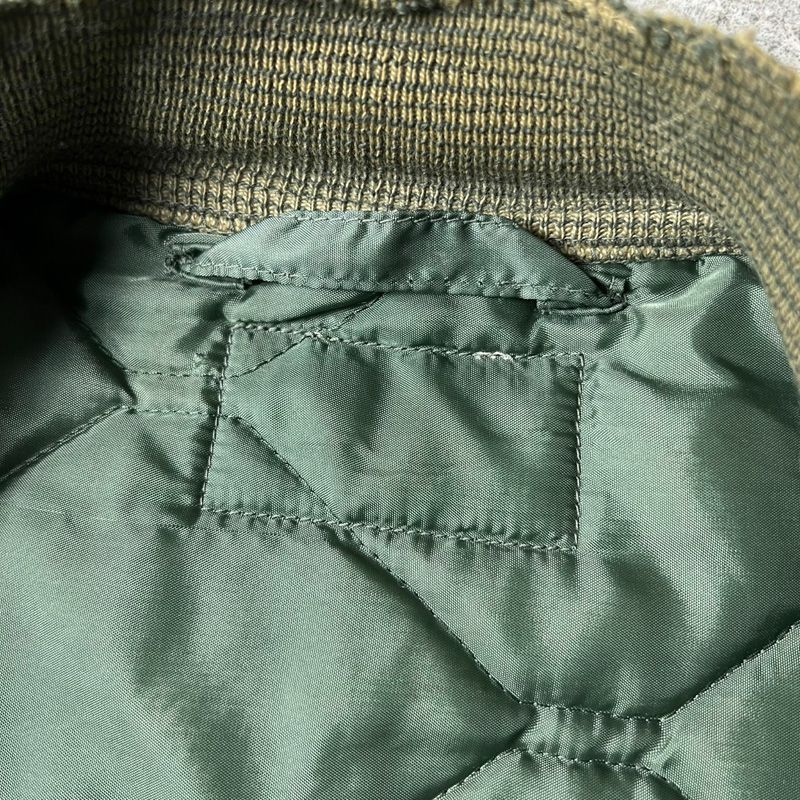 60s 70s USAF 米軍実物 CWU 9/P キルティング ライナー