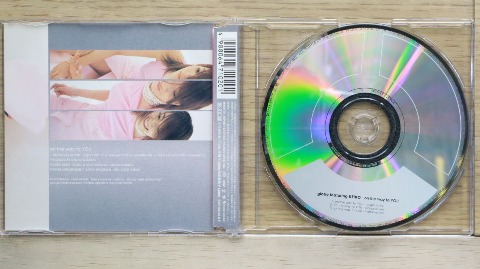 国内盤CD☆グローブ/globe□ on the way to you 【AVCG71020 